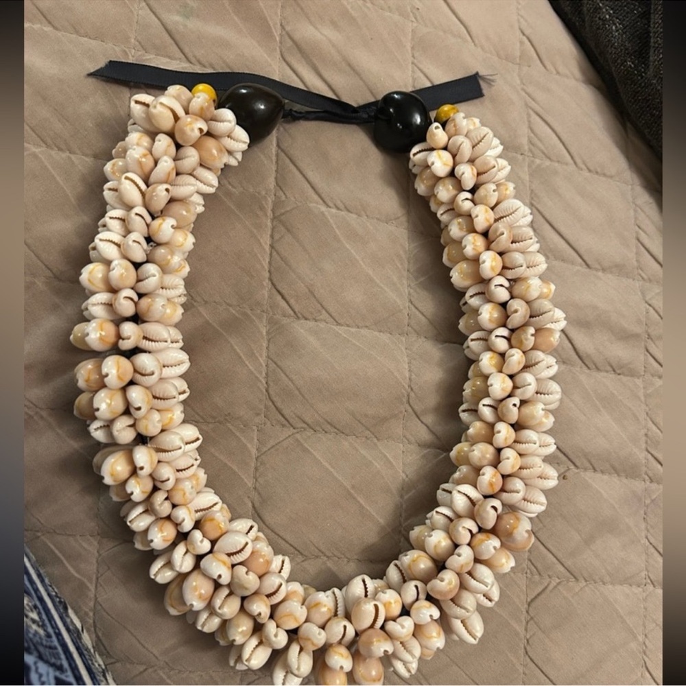 Seashell necklace/ headband